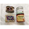 Image 1 : Tobacco tin lot, 4 tin cans