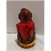 Image 3 : J. Chein USA tin monkey coin bank 5"