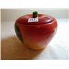 Image 2 : VINTAGE HULL POTTERY APPLE SHAPED FAT JAR