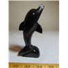 Image 2 : 5” TALL OBSIDIAN DOLPHIN