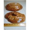 Image 3 : POTATO SHAPED 6” BY 9” CERAMIC CASEROLE DISH
