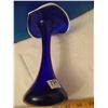 Image 1 : MURANO COBALT BLUE & WHITE VASE