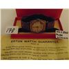 Image 2 : 1944 SUPERVA EATON’S MILITARY STYLE WATCH GOLD PLATED FOR REPAIR (NO CRYSTAL OVERWOUND)
