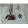 Image 2 : STERLING SILVER NECKLACES, ONE WITH HORSE PENDANT