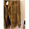 Image 4 : 215.  Fringed leather suede jacket, “Colt Horsehide”, Canada, size 40, 1970’s