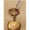 Image 2 : 230.  Vermeil Sweetheart pin (gold fill on sterling)