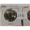 Image 2 : 2020 Victory color and 2018 Armistice $2 coins