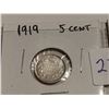Image 2 : 1919 & 1920 silver 5¢ coins