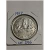 Image 1 : 1957 Silver $1 XF