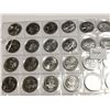 Image 8 : 143 different 25 cent coins, 1968-2018 with all color and varieties, lot of UNC including 1991, 92, 