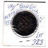Image 2 : 323 1837-1841 VAN BUREN METALLIC CURRENCY/WEBSTER CREDIT CURRENT HARD TIMES TOKEN