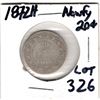 Image 2 : 326 1872H NEWFOUNDLAND 20 CENT PIECE