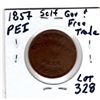 Image 2 : 328 1857 PEI COLONIAL TOKEN SELF GOVERNMENT & FREE TRADE