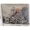 Image 4 : Harley Davidson tin sign 13" X 15" embossed Reproduction