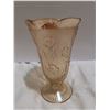 Image 4 : depression glass vase 9"