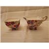 Image 5 : 435.  Chintz cream and sugar, “Mayfair” pattern, Royal Winton, England