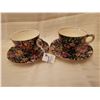 Image 1 : 437.  Chintz cups and saucers, “Nantwich” pattern, Royal Winton, England