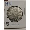 Image 1 : 1911 Silver 50 cent coin Canada