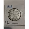 Image 1 : 1916 Silver 50 cent coin Canada