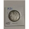 Image 1 : 1931 Silver 50 cent coin Canada