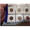 Image 5 : 12 different color 25¢ coins Canada, 8 unc, 4 BU