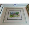 Image 5 : 521 TWO FRAMED VINTAGE WINDSOR ART PRODUCT, ILLINOIS MOULDING COMPANY