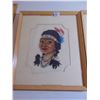 Image 2 : 531 PETTIPOINT FRAMED FIRST NATIONS COUPLE