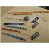 Image 1 : 548 MINI HOCKEY STICKS SOME NHL TEAM LOGOS