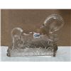 Image 1 : 1940's art glass horse, 10" long