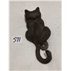 Image 1 : Metal cat door knocker 6"