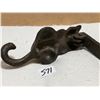 Image 2 : Metal cat door knocker 6"