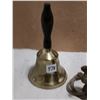 Image 2 : Brass school bell & other bells