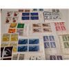 Image 3 : Lot of unc stamps, 25 blocks of 4