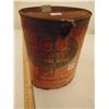 Image 3 : 603 RARE EARLY 1900’S UGG GALLON OIL TIN ( SURVIVES AS MADE INTO OIL POURER)