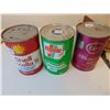 Image 3 : 608 THREE VINTAGE FULL OIL TINS ESSO COOP SHELL 1 LITER