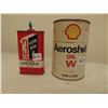 Image 1 : 612    VINTAGE 3 IN 1 MOTOR OIL LARGER TINS & SHELL WINTER OIL TIN NO LID