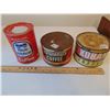 Image 2 : 615 3 VINTAGE COFFEE DISPLAY TINS: EDWARDS. KOBAN, BLUE RIBBON