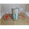 Image 2 : 622 7 UP COLLECTIBLE UNCOLA GLASSES& VINTAGE POP CAN