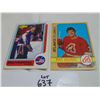 Image 2 : 637 AUTOGRAPHED FRONT BACK DALE HAWERCHUK, & PAT QUINN HOCKEY CARDS