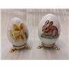 Image 2 : Collector porcelain Gobeil (Hummel) Easter eggs, 1980, 1982