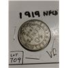 Image 1 : 1919 Newfoundland 50 cent coin