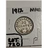 Image 1 : 1912 Newfoundland 20 cent coin