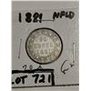 Image 1 : 1881 Newfoundland 20 cent coin