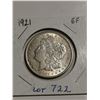 Image 1 : 1921 Morgan silver dollar