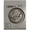 Image 1 : 1880-O Morgan silver dollar