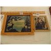 Image 1 : 762 ANTIQUE SILHOUETTE PAINTINGS