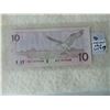 Image 2 : 779 UNCIRCULATED 1989 OSPREY BACK 10 DOLLAR BILL
