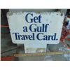 Image 1 : 800 GULF GAS STATION ADVERTISING SIGN