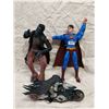 Image 1 : 12" large size figurines, Superman, Batman
