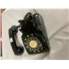 Image 3 : Rotary telephone - black
